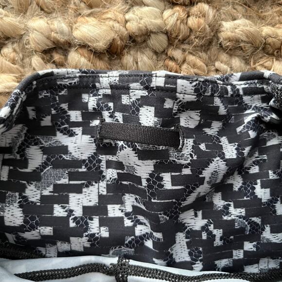 Lululemon Fast and Free Tight II 25" – Pace Lace Graphite Grey Multi – Size 4 - Picture 10 of 11